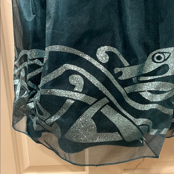 Disney’s Brave Princess Teal and Gold Kids Costume - Picture 6 of 6